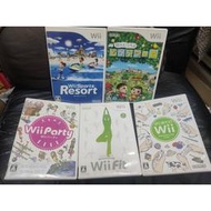 日本帶回 Wii 遊戲片 第一次接觸 Party 派對 動物之森 Fit 度假勝地 二手 體感 日版 正版 渡假勝地