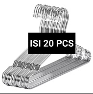 GANTUNGAN BAJU GALVANIS ANTI KARAT ISI ( 50 PCS) TAHAN AIR BISA COD SELURUH NUSANTARA