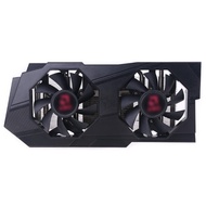 char AMDRX570 RX580 RX588 chip graphics cooling fan with shell RX570 580 GPU cooling panel Graphics 