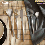 【好康】進口alessi mu不鏽鋼西餐餐具套組刀叉咖啡勺5件套禮盒