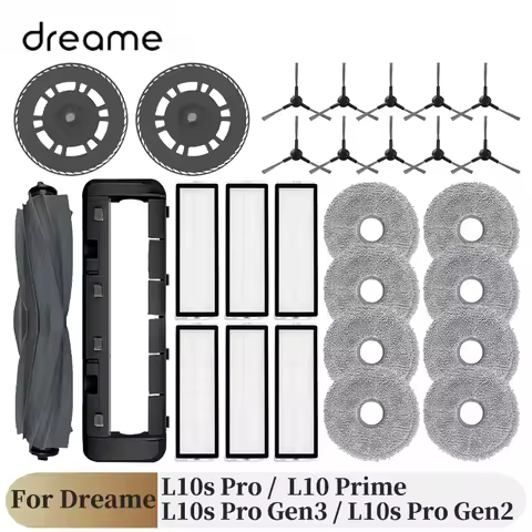 For Dreame L10s Pro Gen 3 / L10s Pro Gen 2 / L10s Pro / L10 Prime Robot Vacuum Spare Parts Main Side