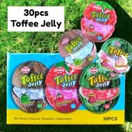 30pcs Leanseng Toffee Jelly nata de Coco [coconut/strawberry/ watermelon]