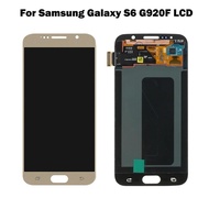 5.1" AMOLED For Samsung S6 G920F G9200 lcd Display for Samsung G920FD G920 lcd display S6 flat