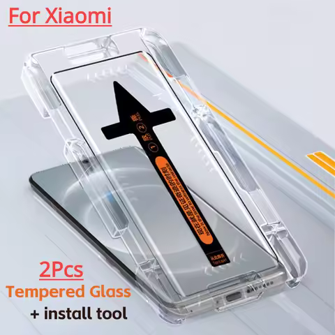 2Pcs Screen Protector for Xiaomi Mi 15 Ultra 14 13 Pro 12 10 Pro Mi 12S Pro 13 11 Ultra Tempered Gla