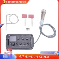 In - GB-1 Acoustic Guitar Preamp Guitar Equalizer 3-Band EQ Equalizer with Piezo Pickups