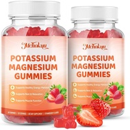 Potassium Magnesium Gummies – High Absorption Magnesium Glycinate – Magnesium Potassium Supplement G