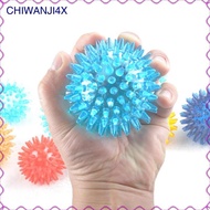[chiwanji4x] Blue  Deep Tissue  Reflexology Massage Ball for Palm Hand Finger Foot neck and back Dia