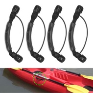 wowowi Canoeing Plastic Nylon Webbing Handle with Screw Fixed Button Set for Canoe Dugout
