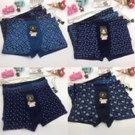 2X-7X Running Milk Silk Men's Boxer Underwear Ex-f 2X-7X跑量牛奶丝男士平角内裤头出厂价跑商摆展销会20250818KK