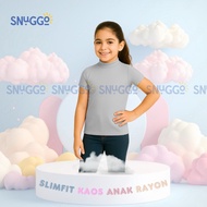 Slimfit Girls' T-Shirt Rayon T-Shirt T Shirt Budak Perempuan Tshirt Budak Perempuan