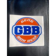 STICKER GBB 1st CUTTING/POTONG REFLECT