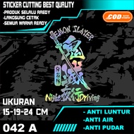 COD NEWEST DEMONSLAYER SWORD MOTIF VARIASAI CUTTING STICKER