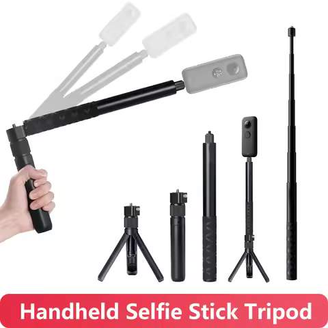 Invisible Selfie Stick for Insta360 X4 Bullet Time Handheld Tripod for Insta 360 X3 ONE X2 RS GO 2 A