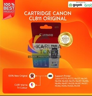 Catridge Tinta Canon CL811 CL-811 811 Printer MP287 MP486 MP496 MP497