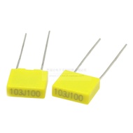 ((10 Pcs) 100V103J 10NJ100 Correction Capacitor 10NF 0.01 UF Correction Capacitor Pitch P = 5mm 100V