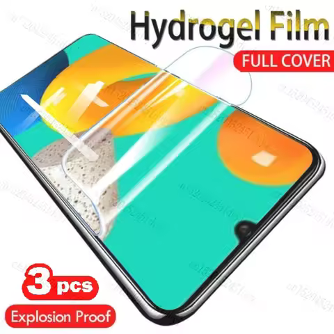 3PCS Screen Protector Hydrogel Film For Xiaomi Redmi Note 10 11 12 9 8 7 Pro Plus 5G 11S 10S 9S12 13
