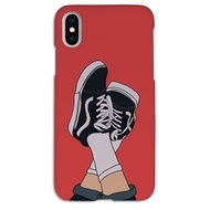 red shoes hard case for Oppo A3s A7 A5s A37 A83 A71 A5 A9 2020 A31 A92 A52 A12E F1s F5 F9 F7 F11 pro