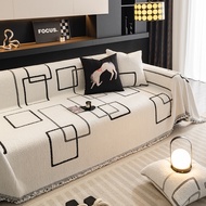 Double Sided Chenille Sofa CoverAll Seasons Sofa Cover Blanket Sofa Towel Living Room CoverAnti-cat 