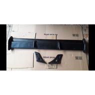 Gt wing sedan spoiler 2 levels universal wing layer