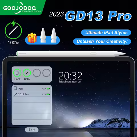 GOOJODOQ For Apple Pencil 2 Wireless Charging iPad Pencil with Palm Rejection for Apple iPad Mini 6 