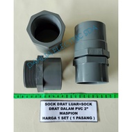 OUTER THREAD SOCK + 2" PVC INNER THREAD SOCK (1 SET) MASPION