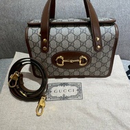 Gucci  Horsebit1955 手提斜背兩用包