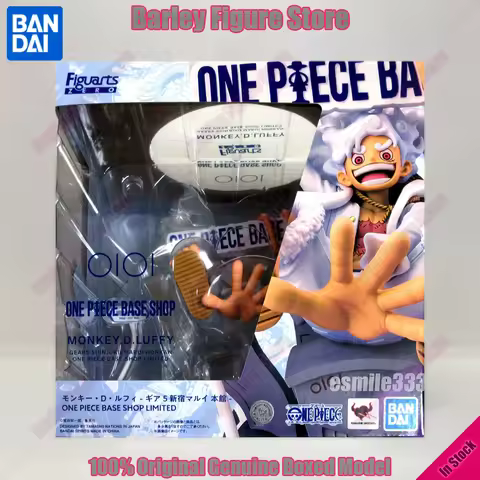 Original In Stock BANDAI Limited Figuarts ZERO Gear 5 Luffy Shinjuku Marui Anime Action Figures Coll
