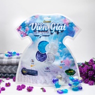 Bag of 38 Comest Storm 4-in-1 Laundry Detergent Tablets By De' Beauty Perfume, 1 tablet can wash 5-6