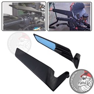 Suitable for Honda CB400F CB500F CB1000R NC750X Modified Fixed Wind Wing Reflector Reversing Mirror