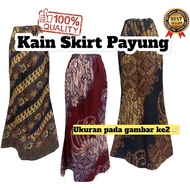 Kain Batik Duyung , Skirt Batik Duyung, Skirt Kain Gebu Halus Lembut Normal Size &amp; Plus size Wanita