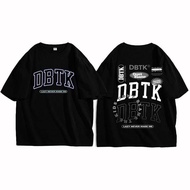 [DBTK] Oversize couple T-shirt for unisex  Casual Loose Cotton t shirt Round Neck tshirt
