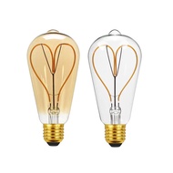 Edison High Voltage 220V Warm Light Atmosphere Light E27 Screw ins Style Love Influencer Bulb ins St
