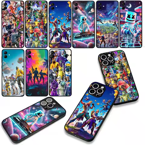Game F-ForTnites Wallpaper Case for Samsung Galaxy S25 S23 S22 S24 FE Ultra Plus A56 A05 A06 A15 A16