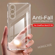 Phone Case For OnePlus Nord 5 Nord5 5G 2025 Clear Casing Shockproof Soft TPU Protective Back Cover
