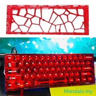 MEET 1PC GH60 Keyboards Frame Case Openwork Type Enhances Ventilation for GH60 GT60