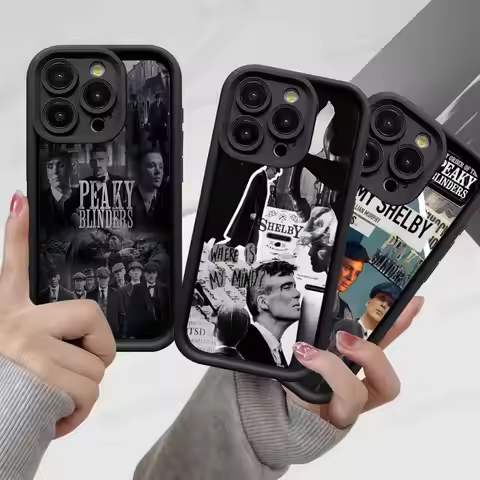 Movie P-Peakys-B-Blinders Phone Case For IPhone 17 16 E 15 14 13 12 11 Pro Max Plus Back Cover