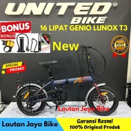 SEPEDA LIPAT 16" GENIO LUNOX 1.0 -  bicycle storeku