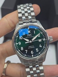 IWC 飛行員系列 Mark XX 綠面（鋼帶，全套）IWC Pilot’s Watch Mark XX – Green Dial (Full Set)
 (Mark 20)