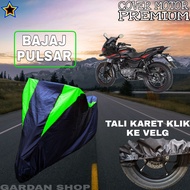 HIJAU BAJAJ PULSAR Black GREEN Motorcycle Cover Body Cover Bajaj Pulsar PREMIUM Motorcycle Protectiv