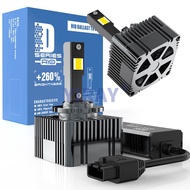 2PCS NEW Car Light D1S D4S D2S LED Headlight D3S D1R D2R D3R D4R D5S D8S Canbus Bulb 70W 17200LM Kit