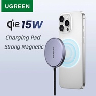 UGREEN Magnetic Wireless Charging Pad 15W Qi2 Wireless Charger Magnet Induction Charger For iPhone
