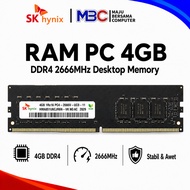 SKHAYNIX RAM PC DDR4 4GB 2666 ORIGINAL GAMING RAM COMPUTER DDR4 4GB - LONGDIM