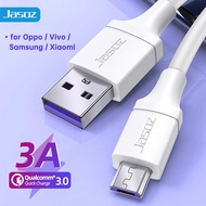 Jasoz Micro USB Cable 3A Fast Charging USB Data Cable Mobile Phone Charging Cable for Android Samsung Oppo HTC LG Tablet