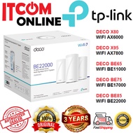TP-LINK DECO BE22 BE25 BE65 BE75 BE85 WIFI 7 BE5000 BE11000 BE22000 2.5-GIGABIT MESH ROUTER 1 2 3 PA