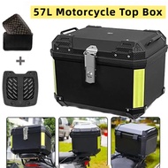 Top Box Motorcycle ABS 57L Waterproof Box Premium Motorcycle Box Accessories Box Motor Motorcycle Ko