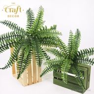 The Craft Decor Persian Leaf Bush | Fern Bush | Daun Hiasan Paku Pakis | Home Garden Office Decorati