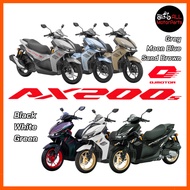 QJMOTOR AX200S COVER SET WITH STRIPE 0 64000-AX200S-0000 SHOOT SHOT SUIT BODY CAVER AX200 AX-200 AX 