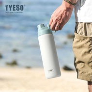 TYESO TYESO Large Capacity Thermos Cup 304 Stainless Steel Portable Sports Bottle Outdoor Water Cup 