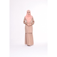 Najjah Kurung Azalea - Light Brown