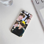 Ins Puzzle Gold BTS Taehyung Phone Case Shock-resistant Suitable for Apple iPhone15/14/13/12/11 Promax 6/7/8 Plus XS/XR 652